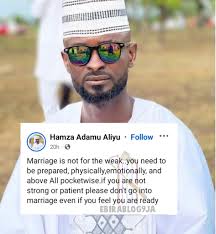 Marriage is good but not for the weak 😌😌😌🚶🚶🚶