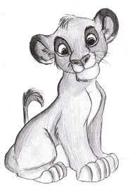 Disney figuren tekenen simba / kleurplaat leeuw tekenen : Simba 1 Disney Drawings Sketches Animal Drawings Cartoon Drawings