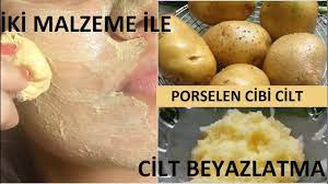 porselen gibi bir cilt icin patates maskesi cilt beyazlatici leke giderici guzellik bakim youtube