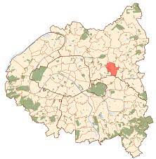 It is the seat of the national centre of road information of the national gendarmerie. File Rosny Sous Bois Map Svg Wikipedia