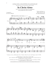 In Christ Alone Satb By Keith Getty Stu J W Pepper Sheet Music Hymn Sheet Music Sheet Music Choral Sheet Music