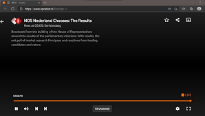 Npo radio 1 mag mijn berichten publiceren. I Can T Watch A Tv Station On Edge Chrome Works Microsoft Community