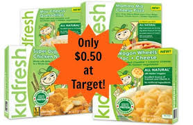 Target Kidfresh Frozen Meals Only 0 55 Become A Coupon Queen Frozen Meals Healthy Frozen Meals Kids Meals