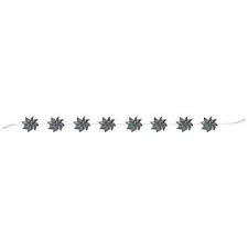 In The Breeze In The Breeze 2717 Mylar Sparkle String Of Pinwheels 19 Silver