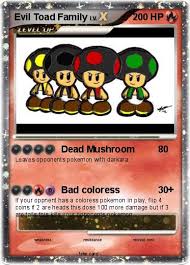 Pokemon Evil Toad Family Here's a humorous way to remember them and stimulate your imagination. pokemon evil toad family
