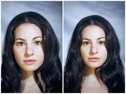 Revealing photos explore how our faces change when we undress