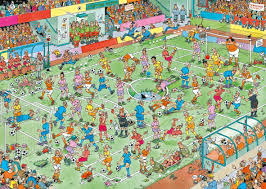 Buy jumbo jan van haasteren 19066 garden centre 1000 piece jigsaw puzzle puzzles at walmart.com. Puzzle Jan Van Haasteren Wc Women S Soccer 1 000 Pieces Puzzle Usa Com