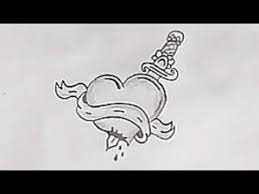رسومات سهلة بالرصاص تعلم رسم قلب وسيف خطوة بخطوة للمبتدئين رسم قلب سهل art calligraphy arabic calligraphy