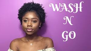 Wash and go hairstyles are a great time saving technique that you can use on your hair. Realistic Wash N Go For Short 4c B Natural Hair Youtube