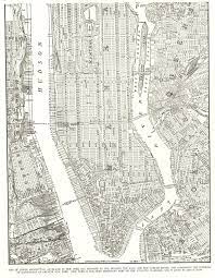 1935 Antique Map Of Manhattan Street Map New York City Map Etsy In 2021 Manhattan Map New York City Map Street Map