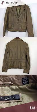 Nicole Miller Leather Jacket Small Nicole Miller Jackets Leather Jacket