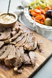 First, set aside the pressure cooked corned beef and 750ml of the hot liquid in a large serving bowl (*note: Sous Vide Or Instant Pot Corned Beef Home Brined Perry S Plate
