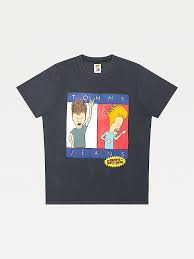 I use only quality shirts such as fruit of the loom and gildan. Tommy Jeans X Beavis And Butt Head T Shirt Black Tommy Hilfiger