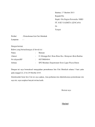 Pekerja perempuan di perusahaan atau institusi pasti akan mengalami apa yang disebut kehamilan dan persalinan. Surat Permohonan Cuti Menikah Guru Blog Mesra N