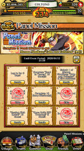 New Panel Missions Narutoblazing