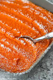 Carrot Souffle - Maes Menu