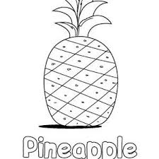 Pineapple Learn The Word Pineapple Coloring Page Learn The Word Pineapple Coloring Page Pineapple Crafts Preschool Crafts Online Coloring Pages