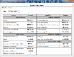 Balance sheet template in excel. 5 Balance Sheet Formats In Excel Word Excel Formats