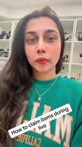 How to claim items during live