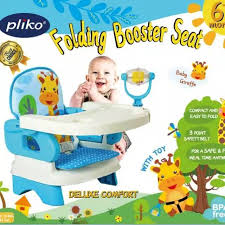 Memilih kursi makan bayi yang aman dan nyaman untuk bayi: Kursi Makan Bayi Booster Seat Pliko Pk 8216 Model Baru Shopee Indonesia