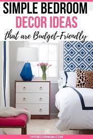 Best Simple And Easy Budget Friendly Bedroom Decor Ideas You Haven T Heard Of Plus Tips For Lights Simple Bedroom Bedroom Decorating Tips Simple Bedroom Decor