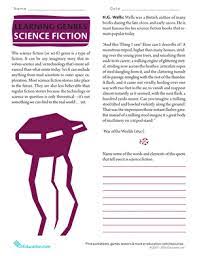 Home › reading comprehension worksheets › science reading comprehension worksheets. What Is Science Fiction Worksheet Education Com