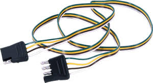 Shop for husky towing husky towing 20ft wiring harness with magnetic bases/pigtail harness use with towed vehicle with confidence at autozone.com. 4 Way Flat Wiring Car And Trailer Ends U Haul
