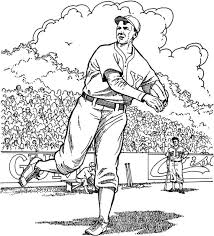 The three primary colors are red, blue, and yellow. Warming Up In The Field Baseball Coloring Page Purple Kitty