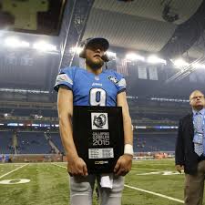 Detroit lions agree to explore trading qb matthew stafford. Galloping Gobbler Award 2015 Matthew Stafford Wins Thanksgiving Day Award Bleacher Report Latest News Videos And Highlights