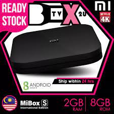 Discover xiaomi tv box, accessories and more. Xiaomi Mi Box S 2gb 8gb Preinstalled 10k Movies Channels Smart Tv Android Box Tvbox 4k Hdr Quality Android 8 1 Oreo Iptv Malaysia Lazada