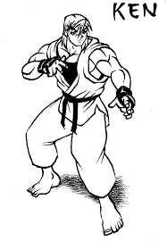 More 100 coloring pages from coloring pages for girls category. Ken Street Fighter Coloring Page Online Coloring Pages