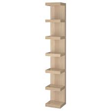 Lack Wandrek Wit Gelazuurd Eikeneffect 30x190 Cm Ikea Wandrek Lack Plank Kast Staal