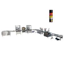 China Factory Direct Sale Aerosol Car Care Spray Tire Repair Spray Can Filling Machine China Tire Repair Spray Filling Machine Car Care Spray Filling Machine