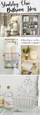 Attach the white floral curtain, then complement it with the floral patterned flooring. 15 Shabby Chic Bathroom Ideas Transforming Your Space From Simple To Classic Cute Diy Projects