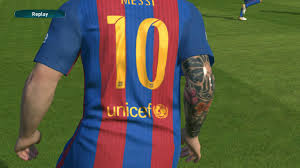 Messi has 18 distinctive tattoos on his body. Pes 2017 Messi Tattoo Mod By Fathurohman Alief Pes Patch