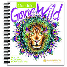 The mandala is used as an aid to meditation. Chameleon Mandalas Gone Wild Poster Coloring Book Buy Online In Isle Of Man At Isleofman Desertcart Com Productid 169608783