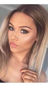 35 Simple Everyday Makeup Looks For Any Season Daily Makeup Easy Everyday Makeup Looks Natural Makeup Looks Light Hair Color Light Hair Low Lights Hair