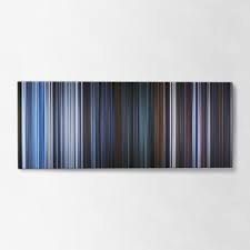 Frome Offers A Unique Perspective On Your Favorite Movies The Whole Movie Is Condensed Into Scene Colors And P The Empire Strikes Back Empire Strike Star Wars