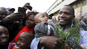 Youtube because he learned how to throw b. Kenya Welcomes Victorious Athletes From Beijing Bbc News