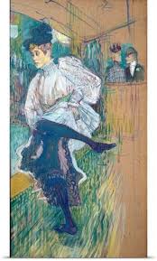 Jane Avril 1868 1943 Dancing C 1892 Henri De Toulouse Lautrec Art Toulouse