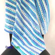 How to make a tassel and secure the end tails. Easy Baby Blanket Crochet Pattern Crochetncrafts
