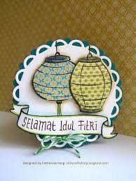 Contoh kartu lebaran buatan sendiri. Kartu Lebaran Kreatif With 1000x666 Resolution