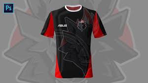 Baju esport custom atau printing bisa digunakan sebagai identitas tim. Cara Membuat Desain Jersey Esport Gaming Di Adobe Photoshop Ps 05 Youtube