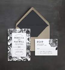 25 New Ideas Wedding Invitations Modern Typography Black White Undangan Pernikahan Pernikahan Undangan