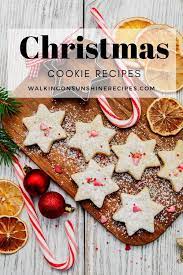 Christmas Cookie Recipes With Free Printable Recipe Card Christmas Recipe Cards Cookies Recipes Christmas Christmas Cookies