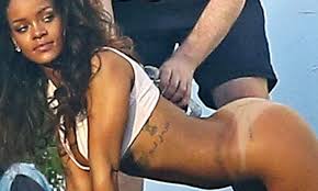 Rihanna exposes naked derriere for racy photo shoot | Daily Mail Online