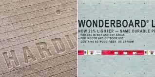 How to hardie backer board vs durock! Hardibacker Vs Wonderboard Lite As Backerboards In Bathroom Wall Tile