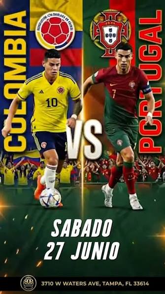 WE ❤️ COLOMBIA VOL. 08 – WORLD CUP EDITION ⚽️🇨🇴 This Saturday, June 27th,  the party starts RIGHT AFTER the Colombia 🇨🇴 vs Portugal 🇵🇹 match — so  pull up early, rep