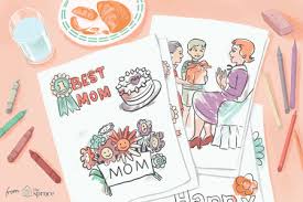 Color online this orange coloring page and send it to your friends. Free Printable Mother S Day Coloring Pages