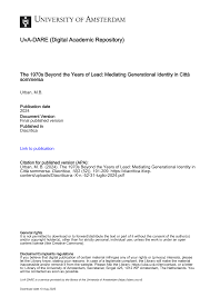 UvA-DARE (Digital Academic Repository)